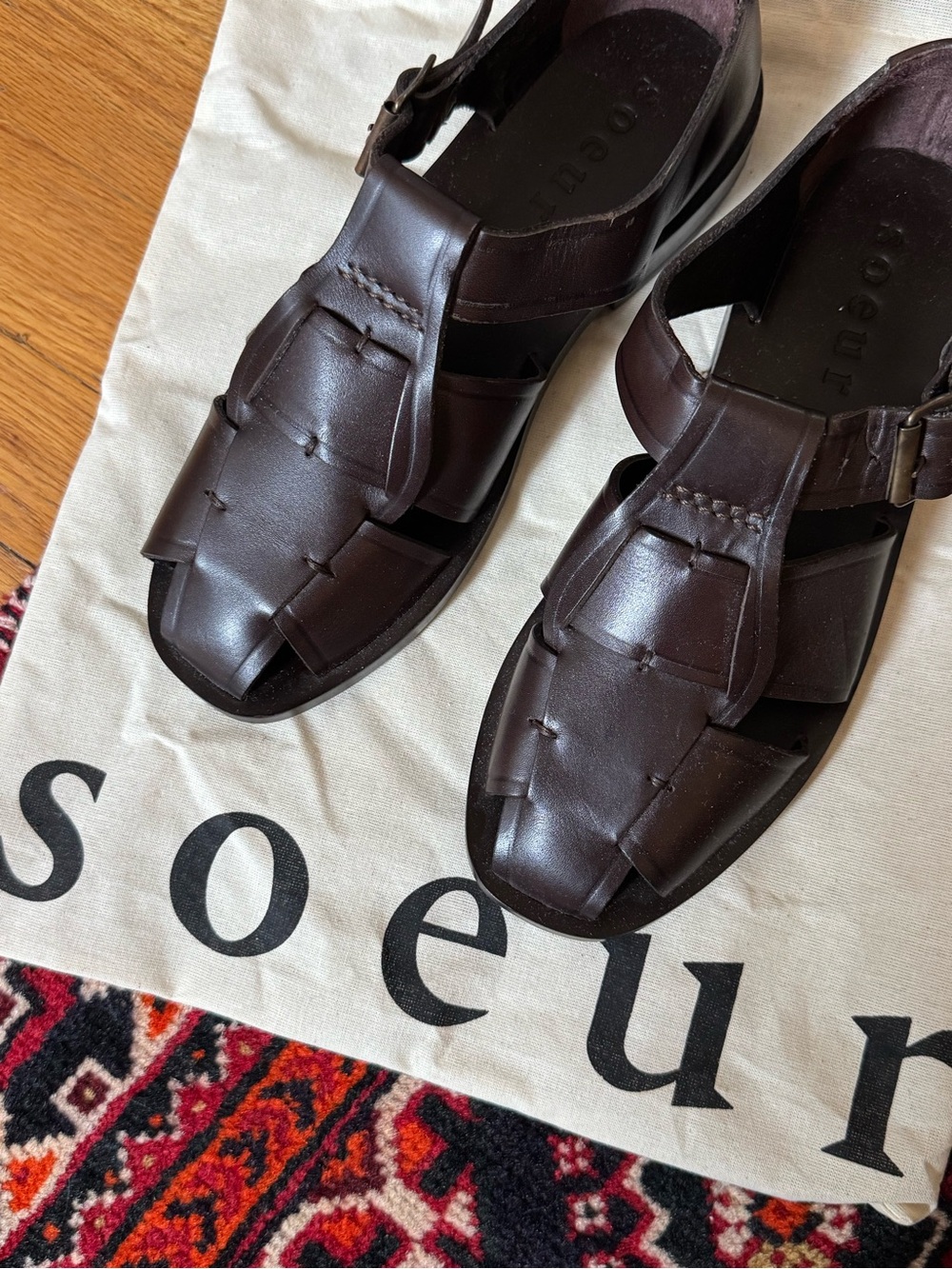 Soeur fisherman sandals